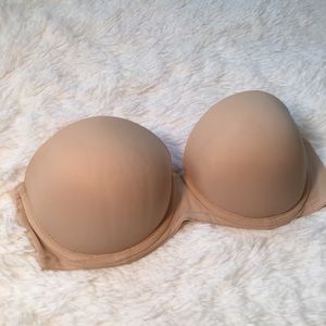 Victoria’s Secret PINK  Bra Push Up Strapless 34C